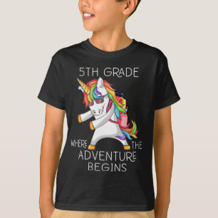 Unicorn 5th Grade Back To School T-Shirt
