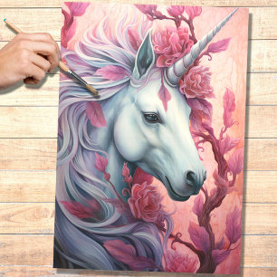 Unicorn 7 Decoupage Paper