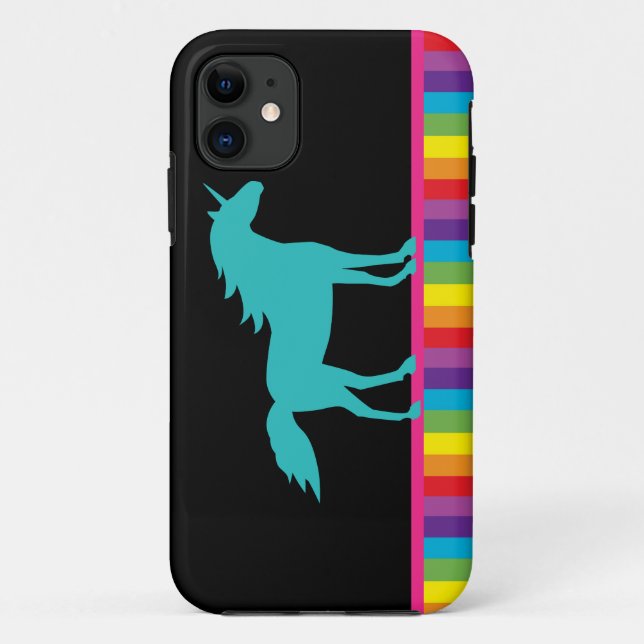Unicorn and Rainbow iPhone 5 Case (Back)