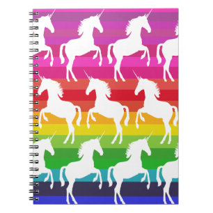 Unicorn and Rainbow Notebook