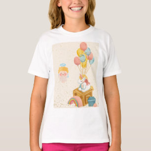 Unicorn Angel Balloon T-Shirt