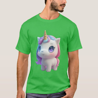 Unicorn Anime girl T-Shirt