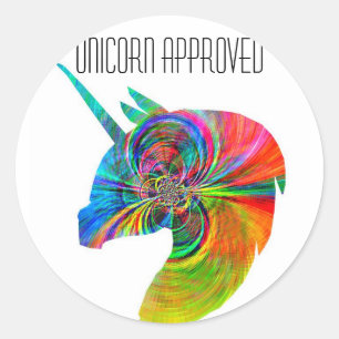 Unicorn Approved Sticker