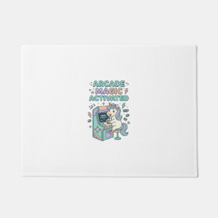 Unicorn Arcade Magic Activated Trendy Product Grap Doormat