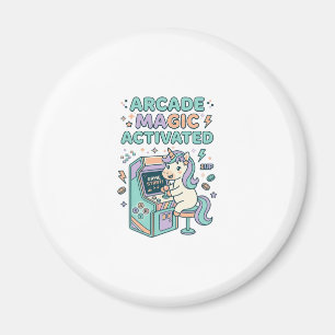 Unicorn Arcade Magic Activated Trendy Product Grap Magnet