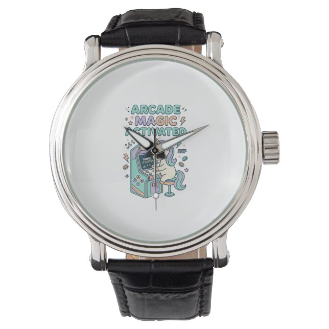 Unicorn Arcade Magic Activated Trendy Product Grap Watch (Front)