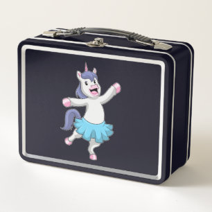 Unicorn as Ballerina at Ballet Metal Lunch Box