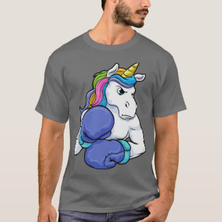 Unicorn at Boxing with Boxing gloves T-Shirt