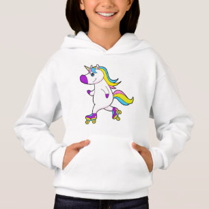 Unicorn at Inline skating with Roller skates