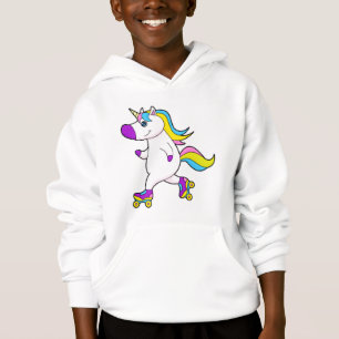 Unicorn at Inline skating with Roller skates
