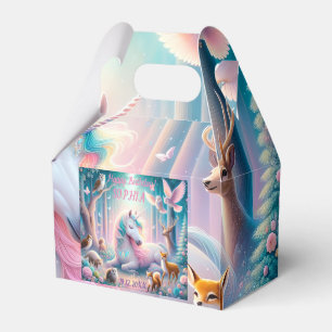  Unicorn, Baby/ Kids, Birthday  Custom Name/ DOB Favour Box