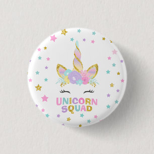 Unicorn Badge Unicorn Squad Unicorn Favour Pin