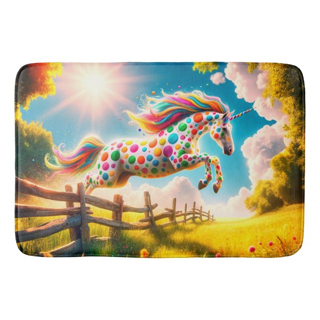 Unicorn Bath Mat (Front)