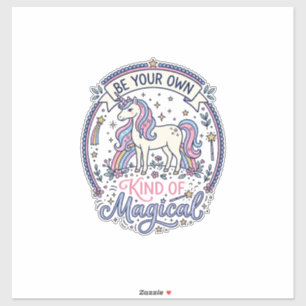 Unicorn Be Your Own Kind of Magical Playful Cute G