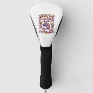 Unicorn Beach Day Unicorn Babe Stylish Zazzle Desi Golf Head Cover