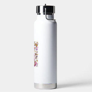 Unicorn Beach Day Unicorn Babe Stylish Zazzle Desi Water Bottle