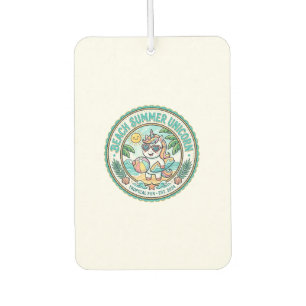 Unicorn Beach Summer Unicorn POD Ready Apparel Gra Car Air Freshener