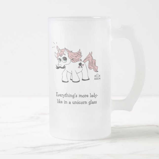 Unicorn Beer Mug (Right)