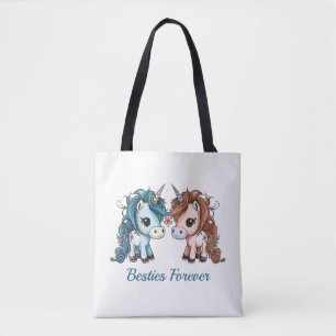 Unicorn Besties Forever  Tote Bag