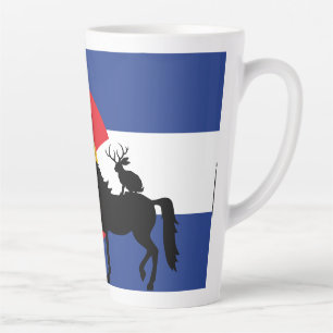 Unicorn, Bigfoot and Jackalope Latte Mug