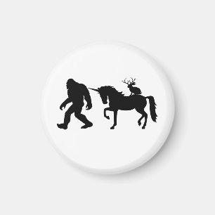 Unicorn, Bigfoot, Jackalope Magnet
