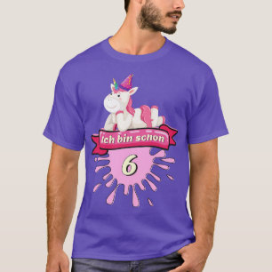 Unicorn Birthday Gift T  Kids Girl 2 T-Shirt