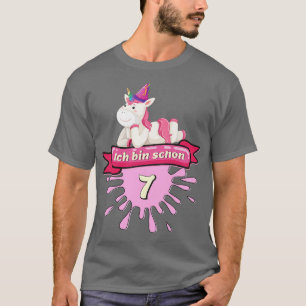 Unicorn Birthday Gift T  Kids Girl 3 T-Shirt