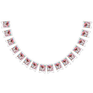 Unicorn birthday girl bunting 