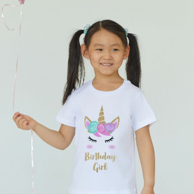 Unicorn Birthday Guest of Honour  T-Shirt (Unicorn Birthday Guest of Honor  T-Shirt)