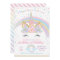 Unicorn Birthday Invitation, Unicorn Party Invite