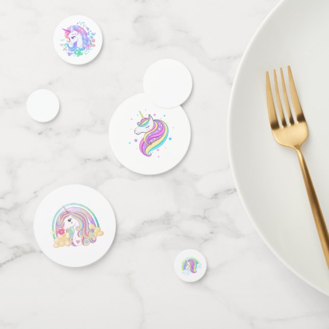 Unicorn Birthday Party Decorations Confetti (Group)