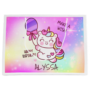 Unicorn Birthday Party Gift Bag
