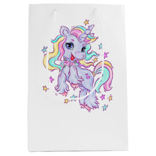 Unicorn Birthday Party Medium Gift Bag