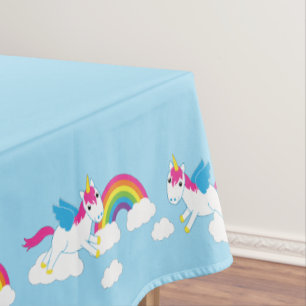 Unicorn Birthday Party Tablecloth