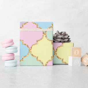 Unicorn Birthday Pattern Wrapping Paper