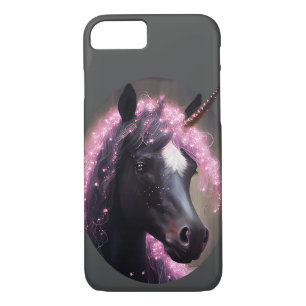 Unicorn Black and Pink Fairy Fantasy Creature  Case-Mate iPhone Case