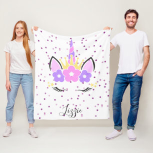 Unicorn Blanket   Unicorn Face