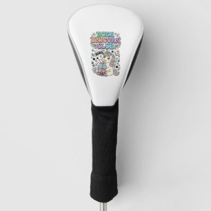 Unicorn Boba Unicorn Club Kawaii Typography Design Golf Head Cover