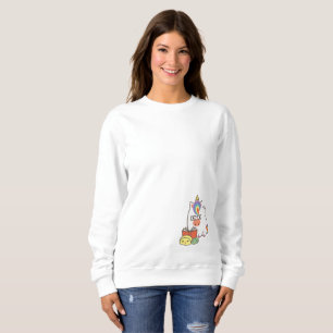Unicorn Bookworm Sweatshirt