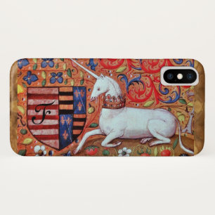 UNICORN Brown Parchment Monogram Case-Mate iPhone Case