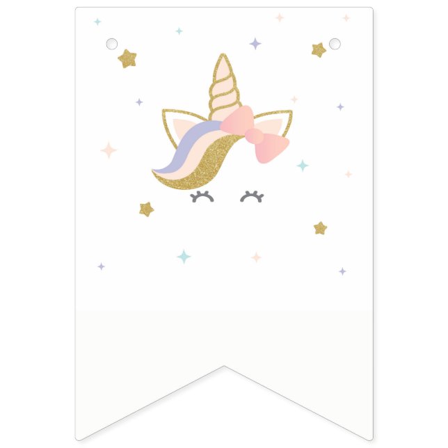 Unicorn Bunting Banner (Second Flag)