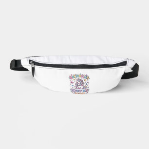 Unicorn Butterflies Know My Name Charming POD Artw Bum Bags