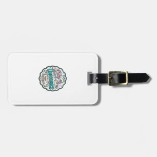 Unicorn Cake Confetti Unicorns POD Ready POD Artwo Luggage Tag