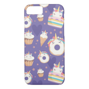Unicorn cakes Case-Mate iPhone case
