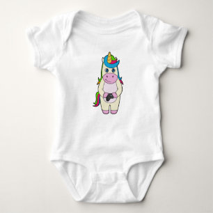 Unicorn Camera Baby Bodysuit