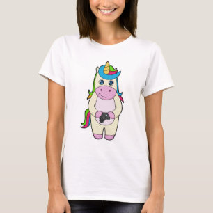 Unicorn Camera T-Shirt