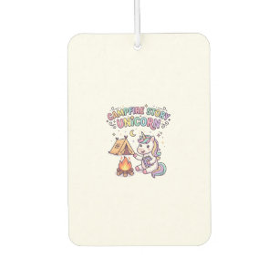 Unicorn Campfire Story Unicorn Charming POD Artwor Car Air Freshener