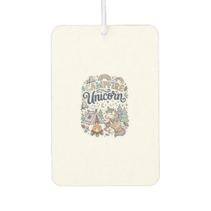 Unicorn Campfire Unicorn Premium Vector Sticker an Car Air Freshener