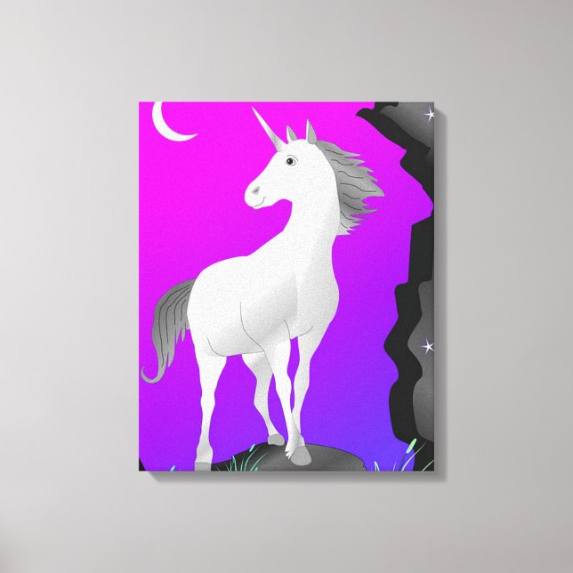 Unicorn Canvas Print (Front)