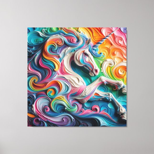 UNICORN CANVAS PRINT (Front)